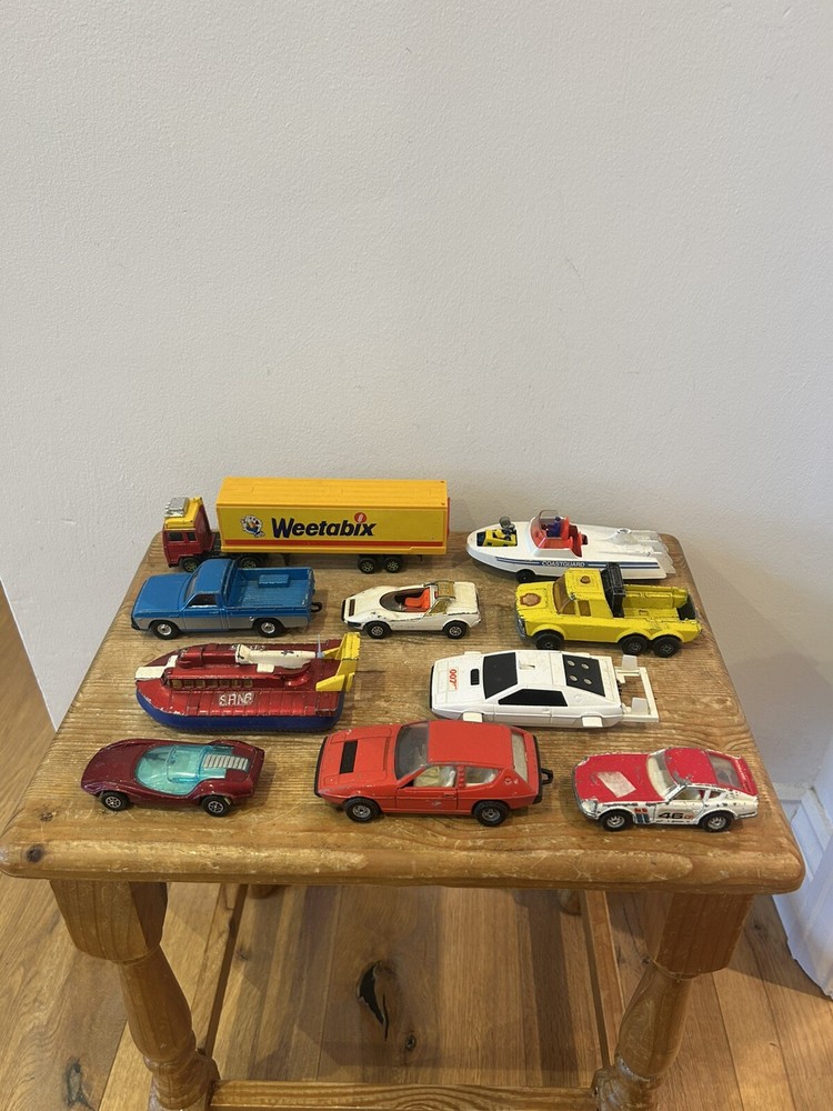 Vintage Diecast Vehicles Job Lot Dinky, Corgi And Matchbox