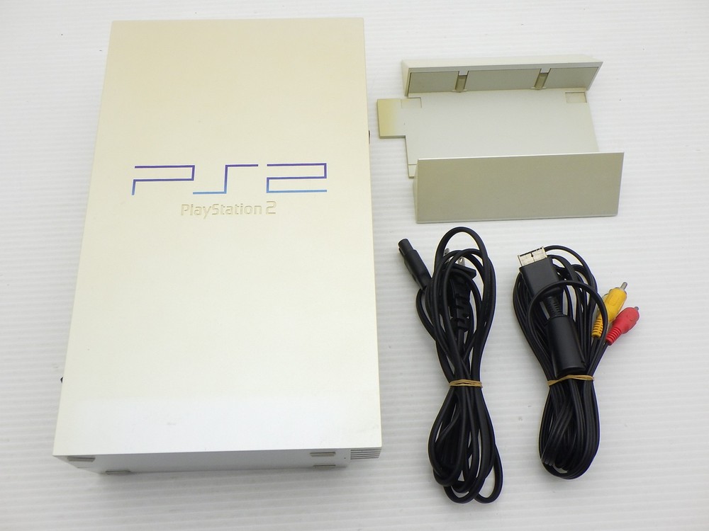 PlayStation 2 Pearl White SCPH-50000 PW Japanese Console GAM 9000023017789