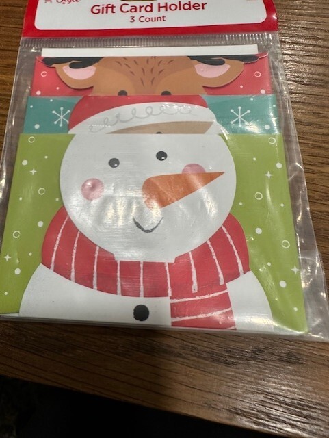 Festive Christmas Gift Card Holders for Holiday Giving - NEW-image