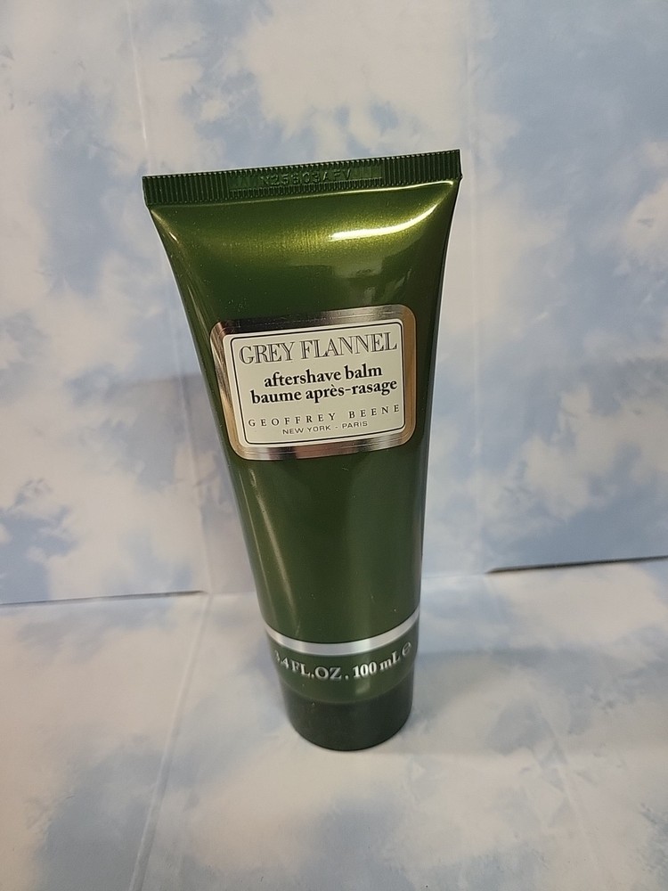 Geoffrey Beene *GREY FLANNEL* After Shave Balm 3.4oz / 100ml Men's New