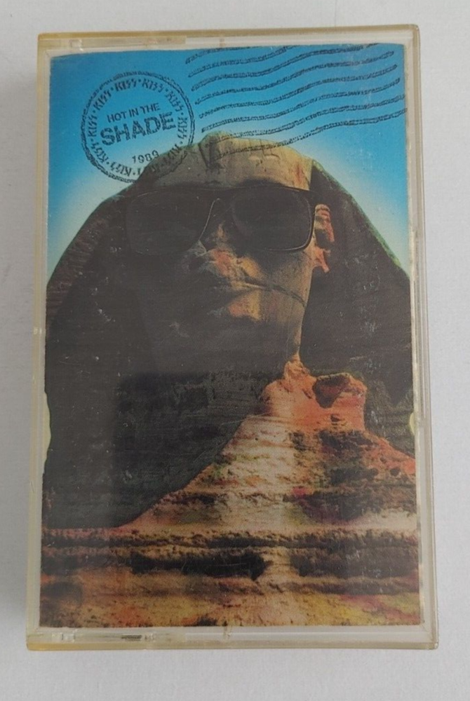 KISS Hot In The Shade 1989 Cassette Tape Mercury Records #20402