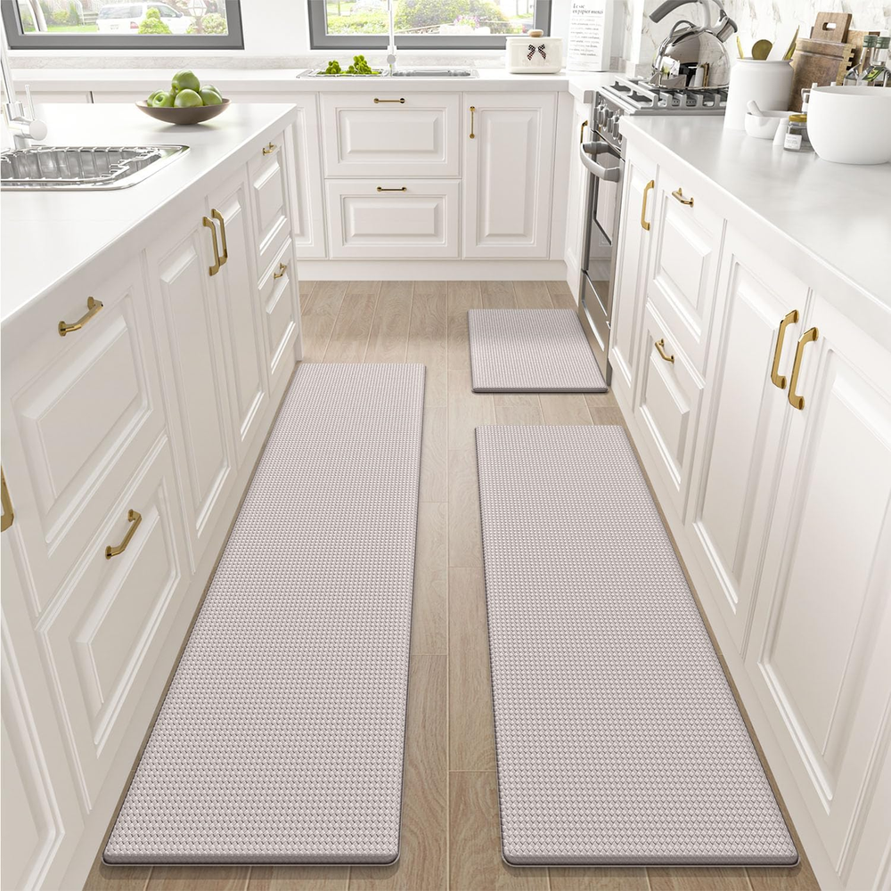 Kitchen Rugs and Mats Cushioned anti Fatigue Comfort Mat Non Slip Standing Rug 3