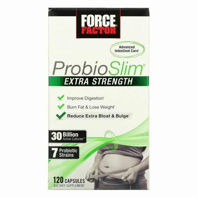 Force Factor ProbioSlim Probiotic Supplement - 120