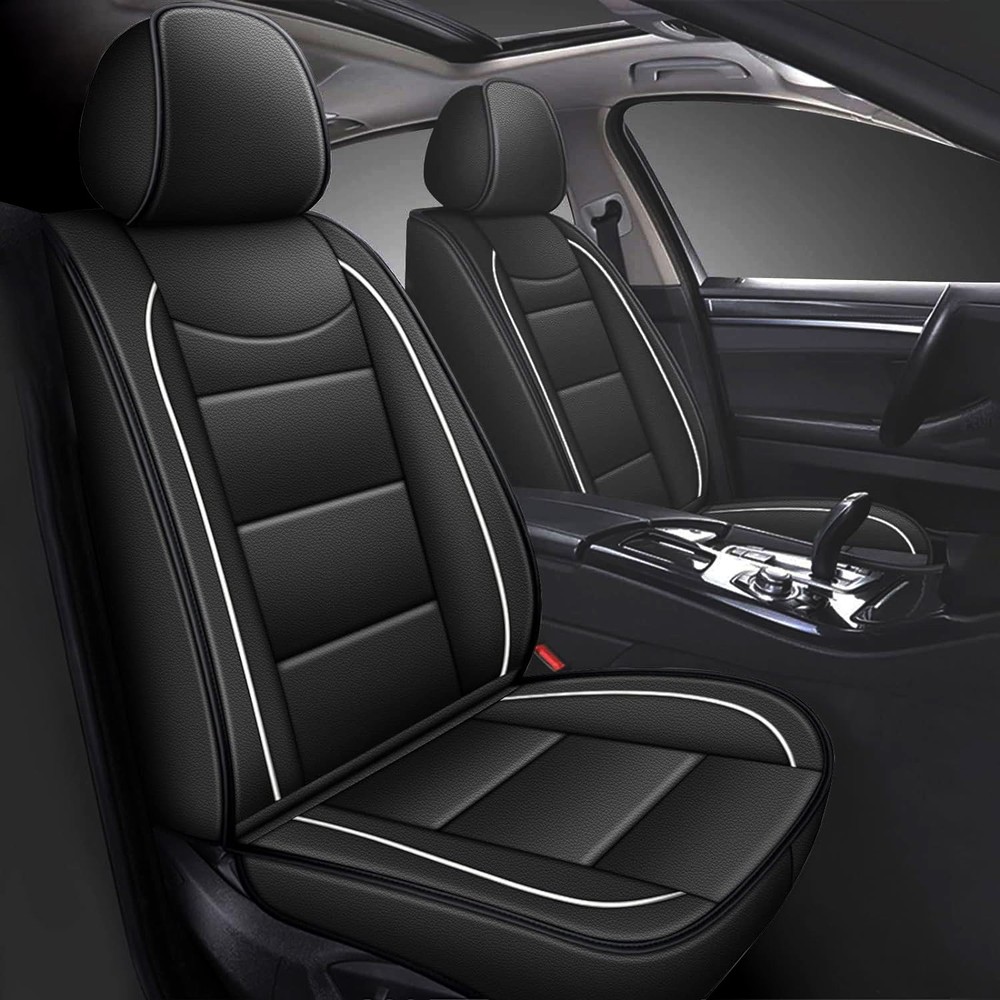 Seat Covers for Chevy Equinox 2011-2026 Waterproof Faux Leather (2/5 Seats)