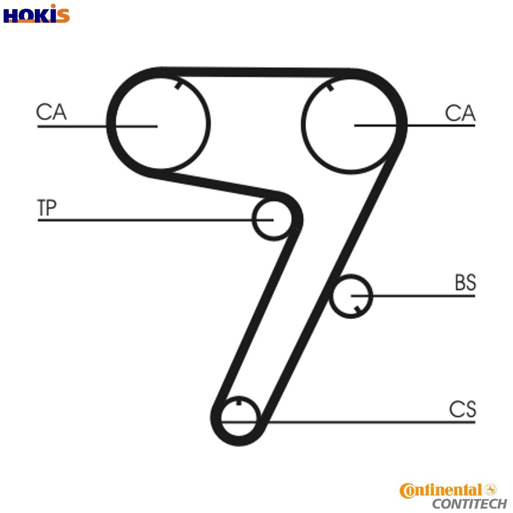 TIMING BELT CT931 FOR ALFA ROMEO FIAT LANCIA THEMA/SW KAPPA DELTA/II/Mk/� 2.0L