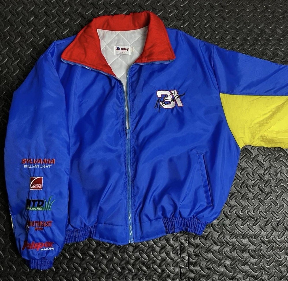 Vintage 90s Team Lowe’s NASCAR Racing Jacket (RARE Excellent Condition)  Size L