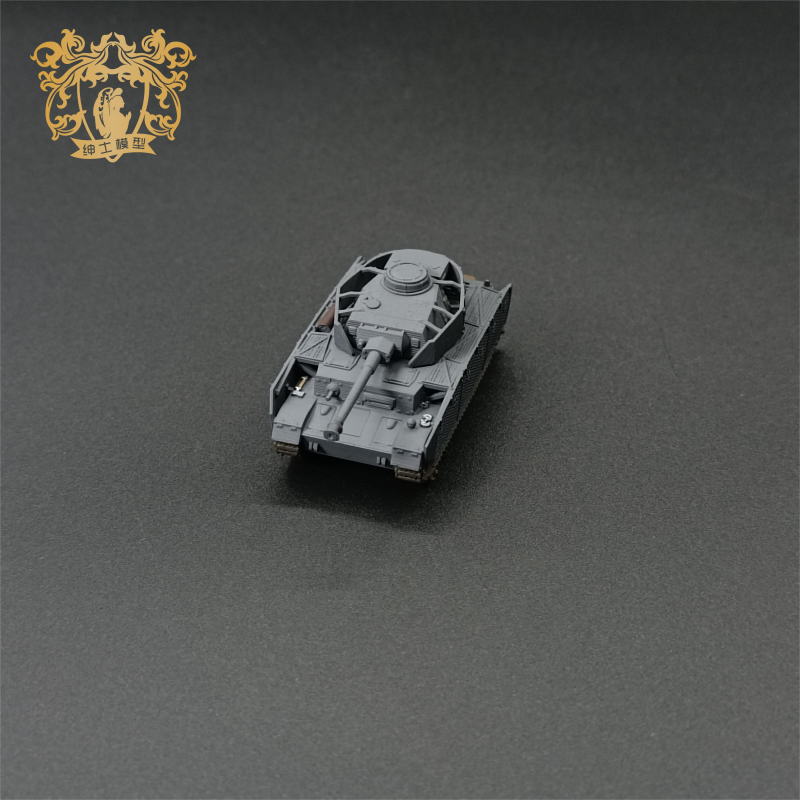 Tank IV-J Medium Tank 1/144 Scale Tank Model  3D printed model