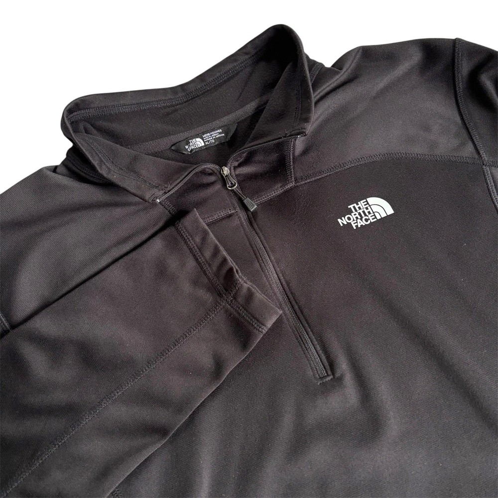 The North Face XL Black Quarter Zip Pullover Activewear Sweatshirt