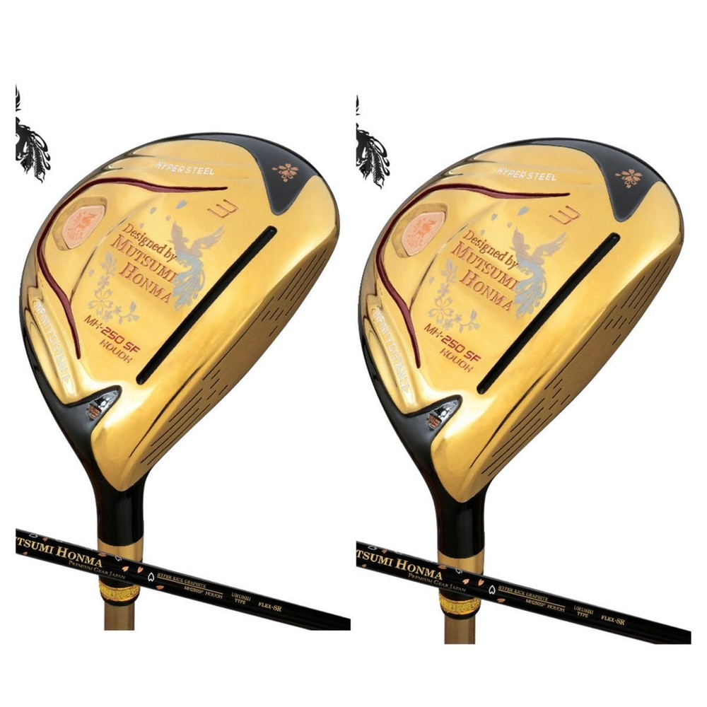 Mutsumi Honma Golf Fairway Wood 5W 9W 2set MH250SF graphite Flex Regular new
