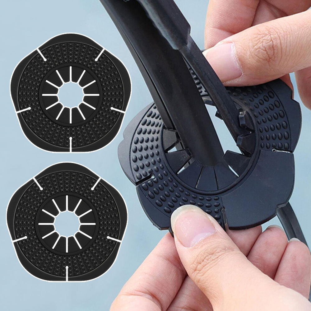 Car Universal Windshield Wiper Arm Bottom Hole Pad Protective Cover Accessories