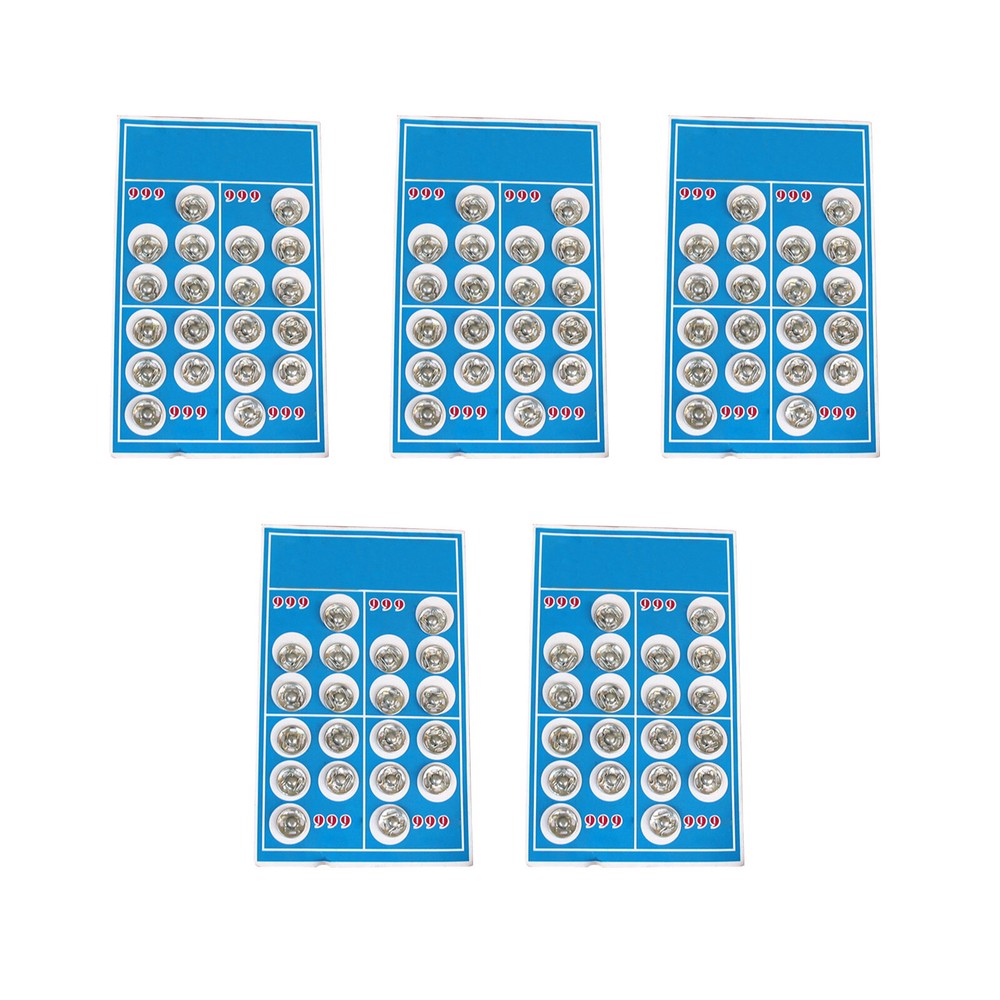 100pcs 13mm Metal Snap Fasteners for Sewing Leather Craft Rivet Press Studs