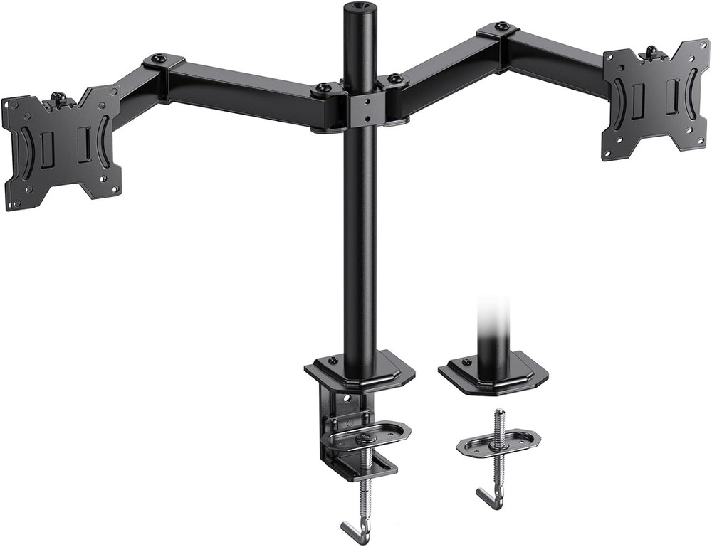 Heavy Duty Dual Monitor ... Dual Monitor Mount For 2 Monitors Up To 30 Inches