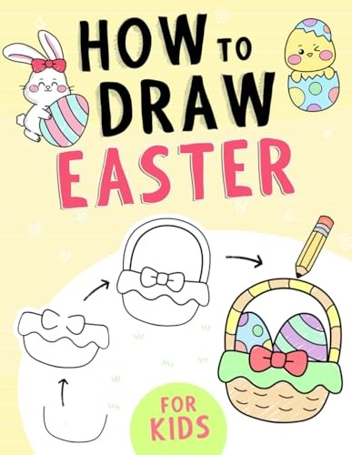 How To Draw Easter: A Step-by-Step Guide Book for Kids to Drawing Cute Easter-th