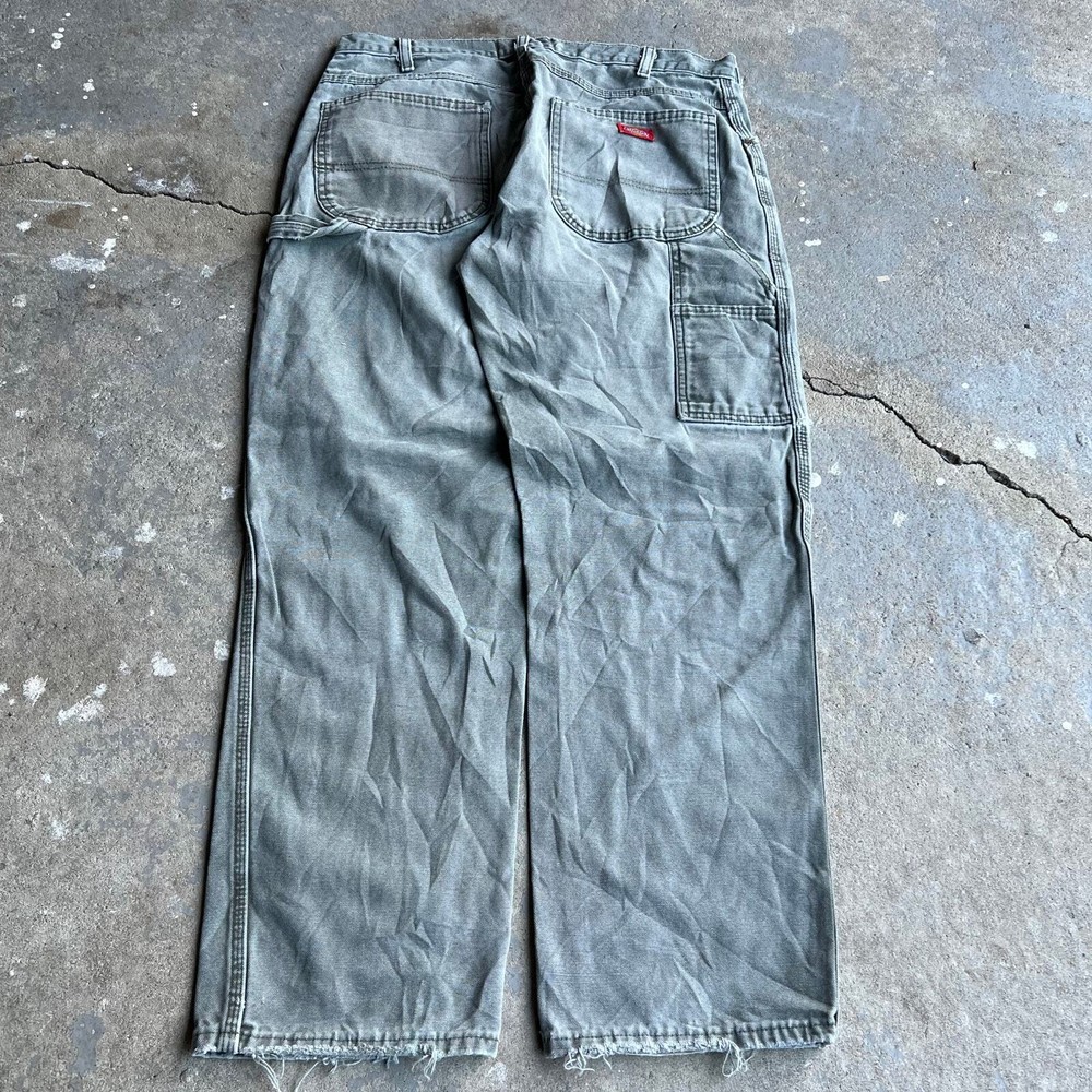 Vintage Y2K green Dickies carpenter work pants