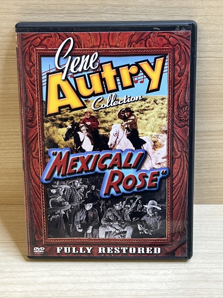 Gene Autry Mexicali Rose 1939 Fully Restored DVD Collection