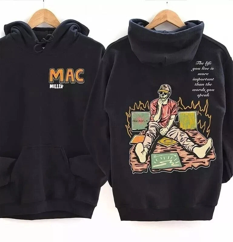 Mac Millers 90S Hoodie, Mac Miller Self Care Hoodie Gift For Fans S-5XL