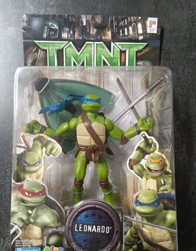 Figure TMNT Playmates 6” 2006 Leonardo Teenage Mutant Ninja Turtles