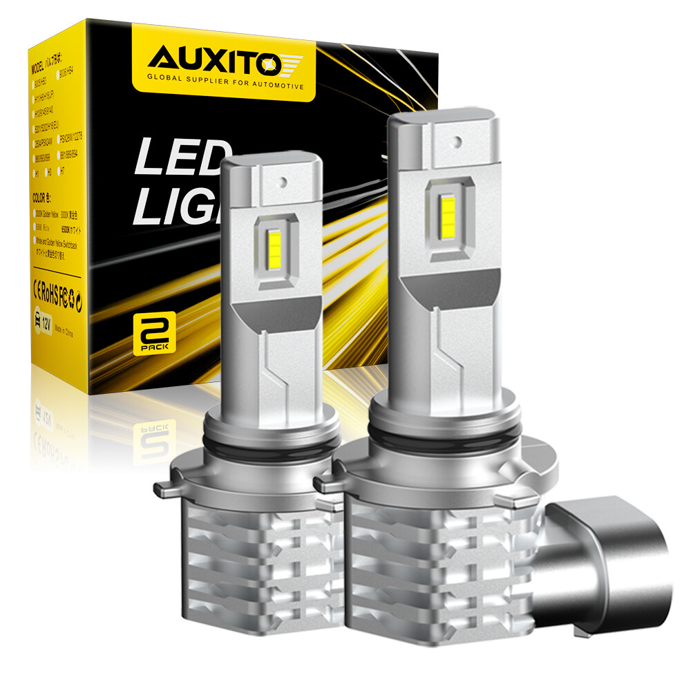 AUXITO 9006 LED Headlight Lamps Conversion Low Kit Beam 6500K Wireless White USA
