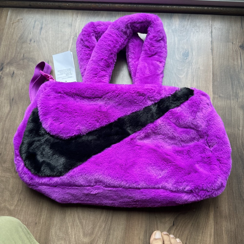 Nike Unisex Trage Umhäge Tasche DQ5804-551 Rucksack Sport Faux Fur Tote Bag Rare