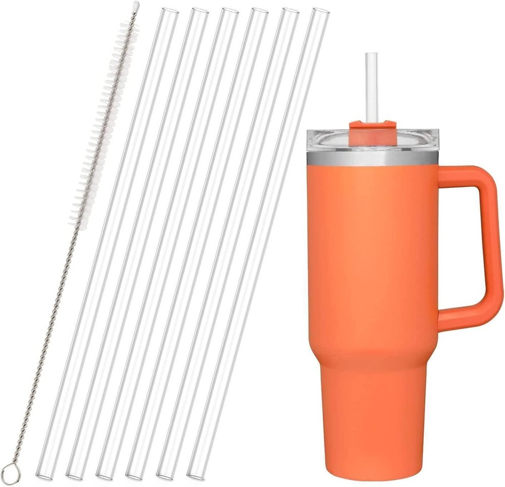 Stanley Quencher Tumbler Replacement Straws 6-Pack for 30oz & 40oz Adventure Mugs
