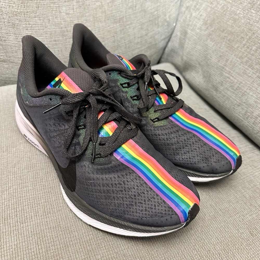 Nike Zoom Pegasus 35 Turbo BeTrue Pride Rainbow LGBTQ CK1948-001 Sz 11