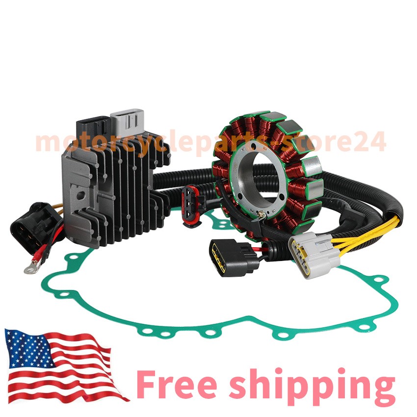 STATOR GENERATOR + VOLTAGE REGULATOR +GASKET for Polaris Ranger 1000 2019-2024