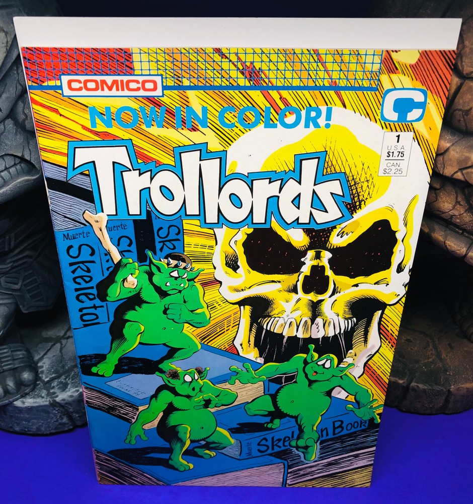 Trollords Issue 1 Comico 1988 Fantasy Adventure Comic Book