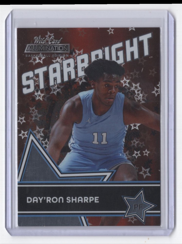 2021-22 Wild Card Alumination Starbright Day'Ron Sharpe Brooklyn Nets #SB-4