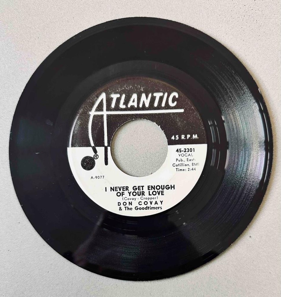 Northern Soul 45 Don Covay - Seesaw/I Never Get Enough Of Your Love * Atlantic