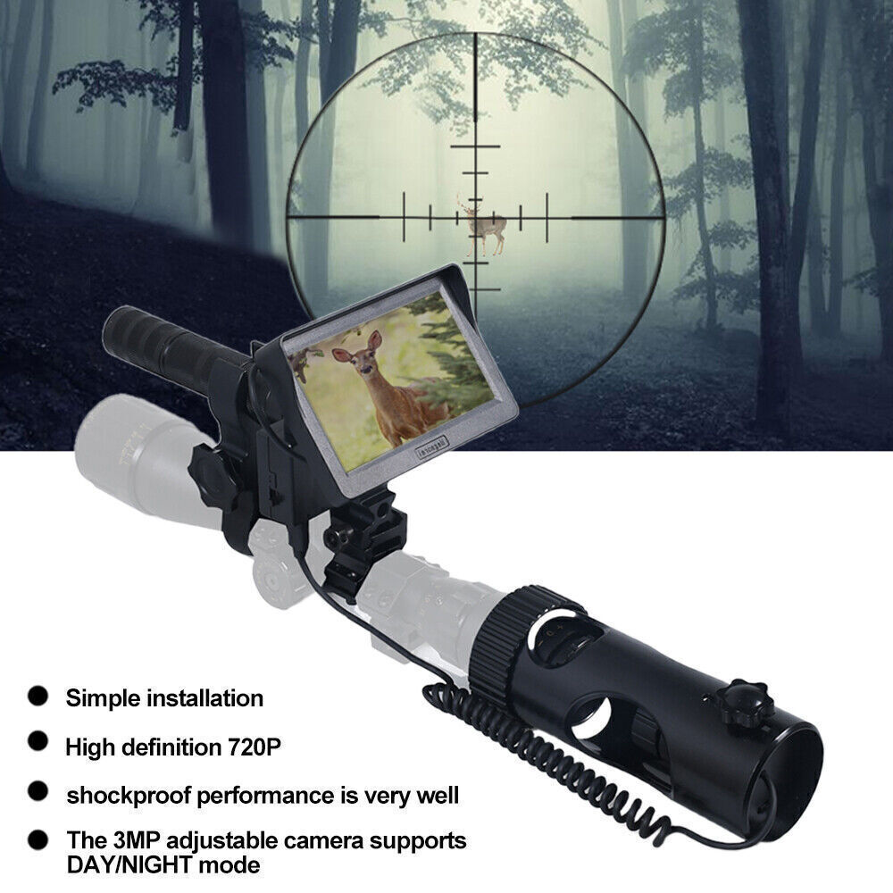 Night Vision M-PRO2 Infrared Rifle Scope 850nm IR HD Camera DVR 2024 TOP VERSION