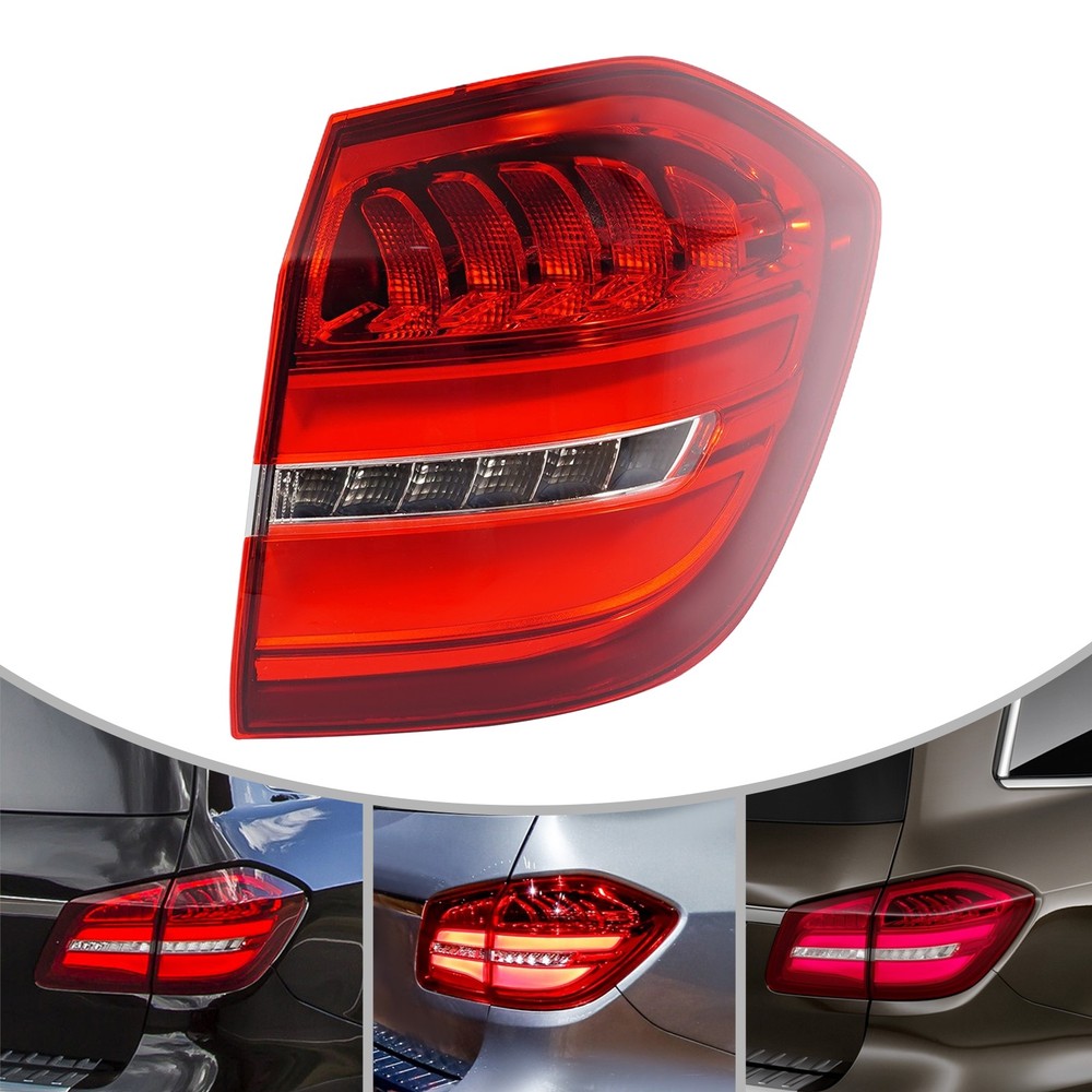 For 2017-2019 Mercedes GLS450 GLS550 63 LED Tail Light Lamp Passenger Outer Side