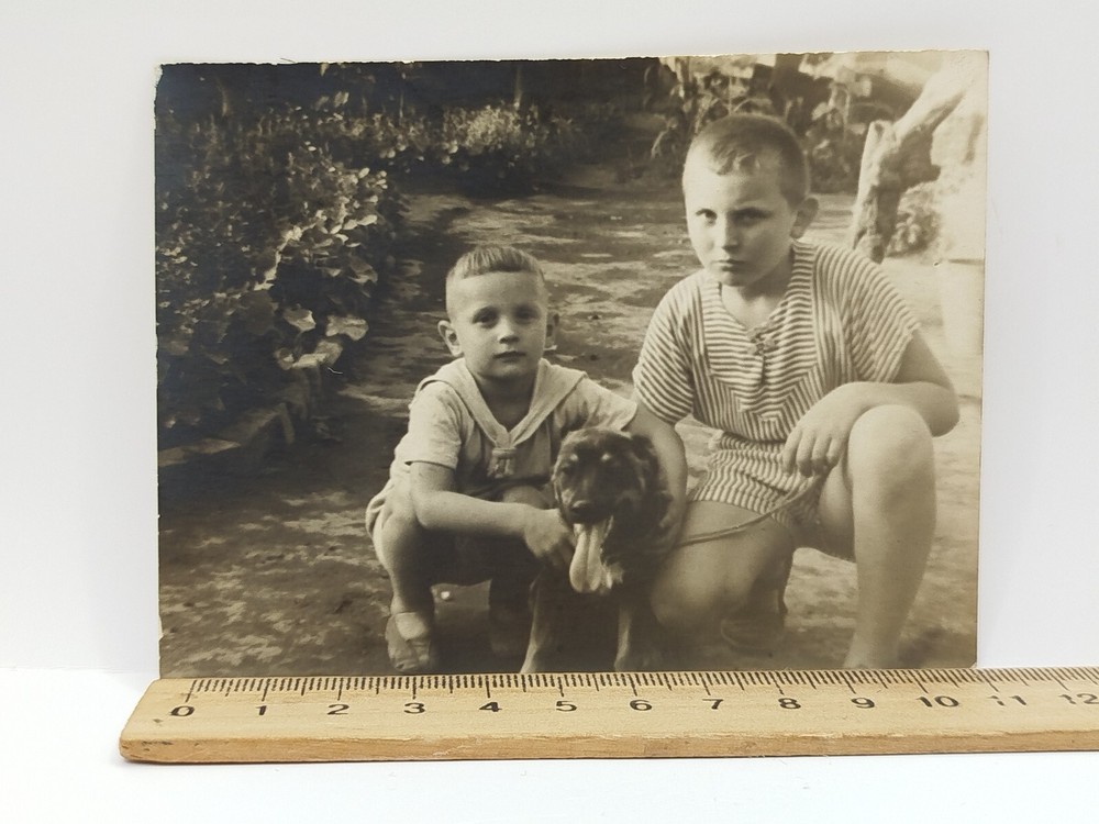 Vintage - Retro - Photo - Handsome Boy - Kids - 1960s - Black & White #10