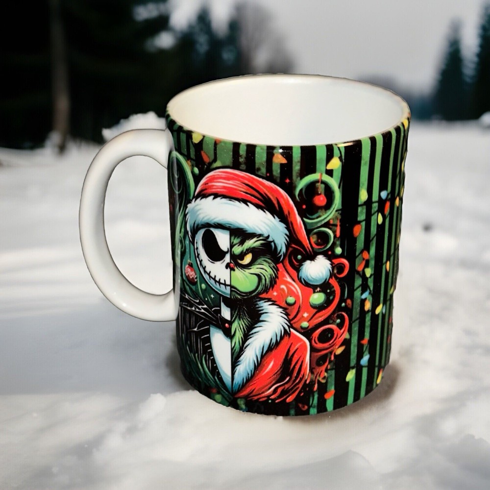 The Grinch And Night Before Christmas Mug 11 Oz Christmas Cup