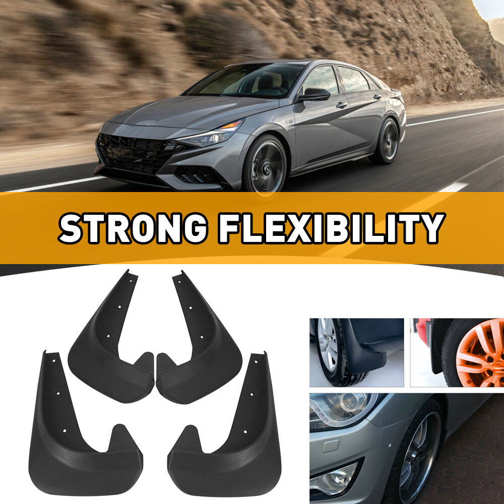 4PCS Universal Car Mud Flaps Splash Guards for Front Rear Auto Accessories