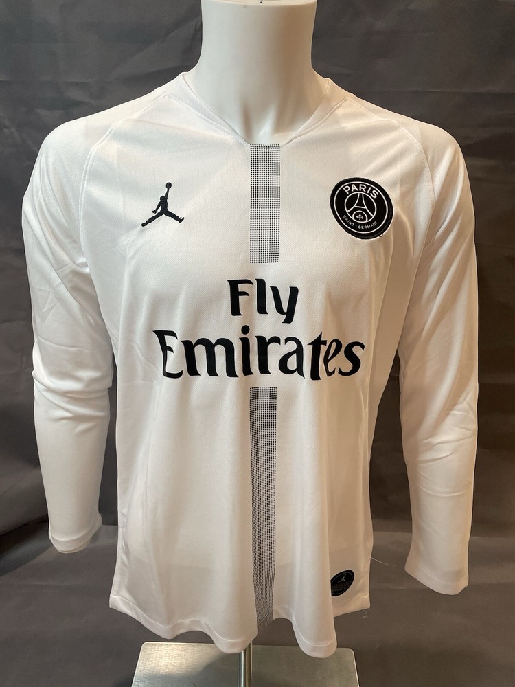 PSG Retro 18/19 3rd White Neymar Jr. #11 Long Sleeve Jersey Large Men’s Size