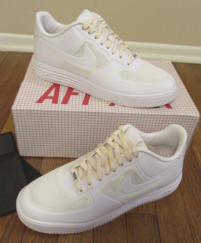 Nike Lunar Force 1 Fuse NRG Size 12 White 573980 100 Brand New In Box NIB 2012