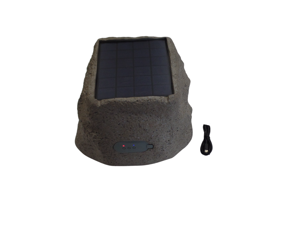 Victrola VOS-600 Solar-Powered Bluetooth Outdoor Rock Speaker
