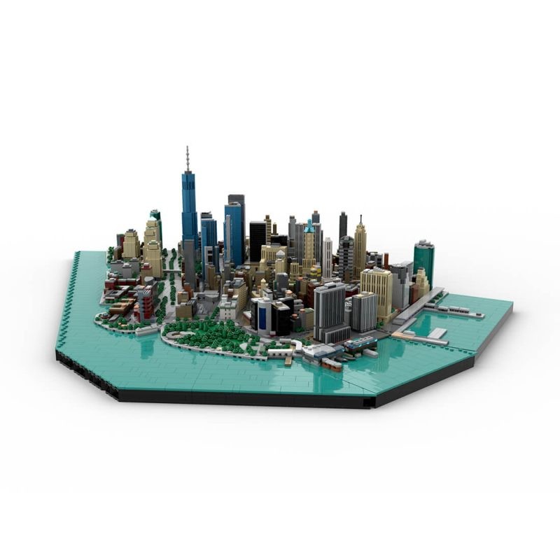 Manhattan Downtown Financial District Architecture 10523 Pieces for Aged 14+