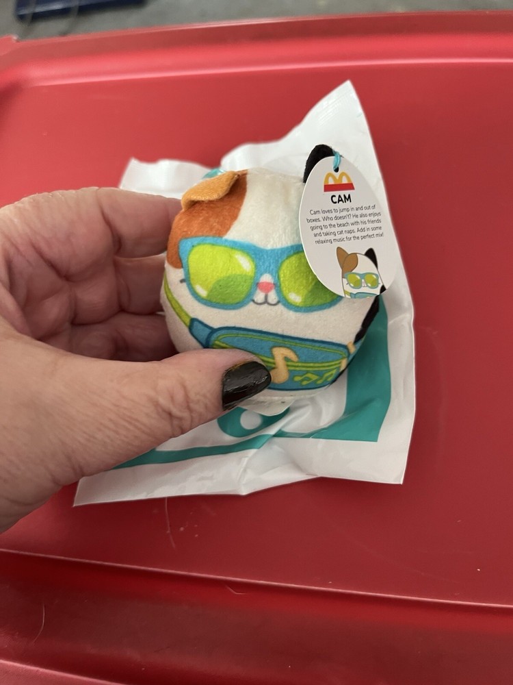 McDonalds Happy Meal Mini Squishmallow New In Bag - CAM