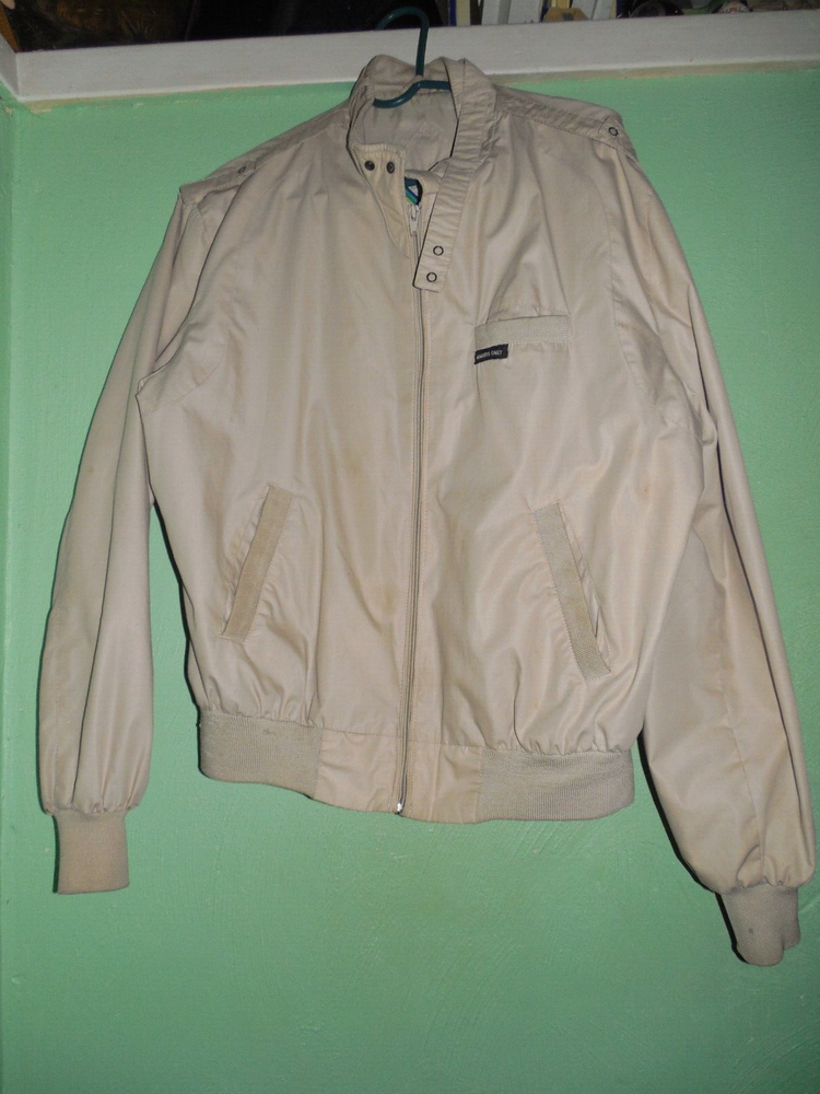 Europe Craft MEMBERS ONLY Mens Jacket Coat Size 42 Slim Fit-image