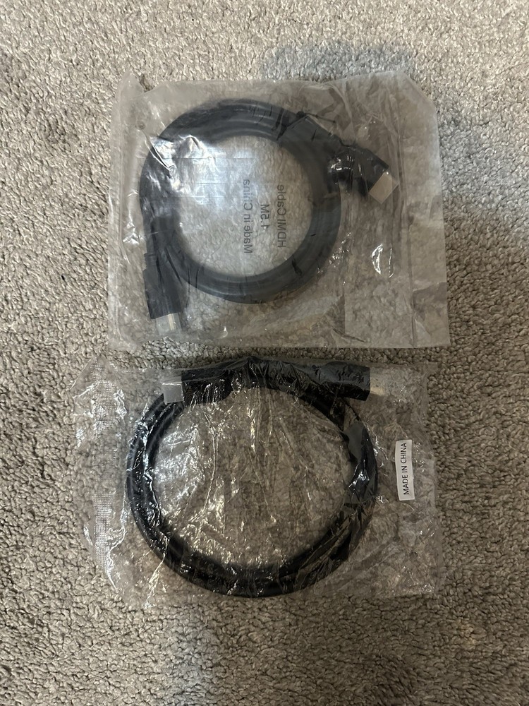 2-Pack 8ft HDMI 2.0 Cables for 4K Ultra HD