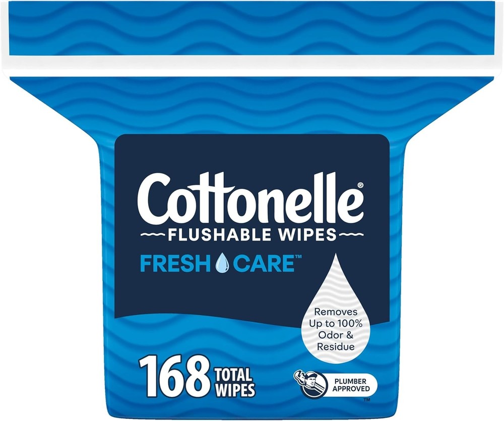 Cottonelle Fresh Care Flushable Wet Wipes Adult 1 Refill PackPackaging May Vary