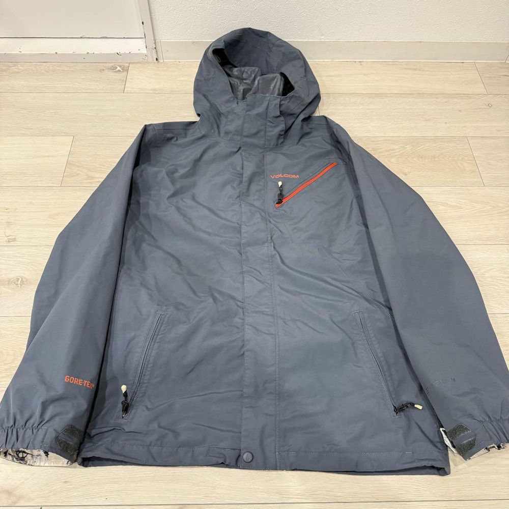 Volcom GORE-TEX Snowboard Jacket Mens Size M Gray