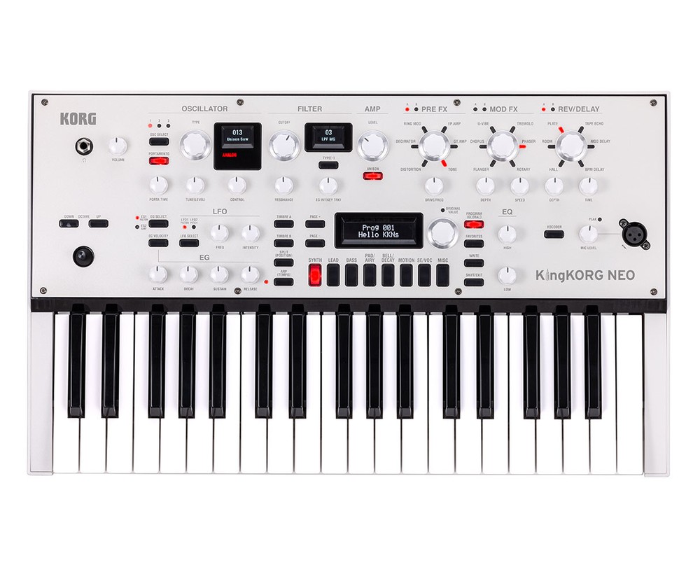 Korg KingKORG Neo 37-Key Virtual Analog Synthesizer Keyboard
