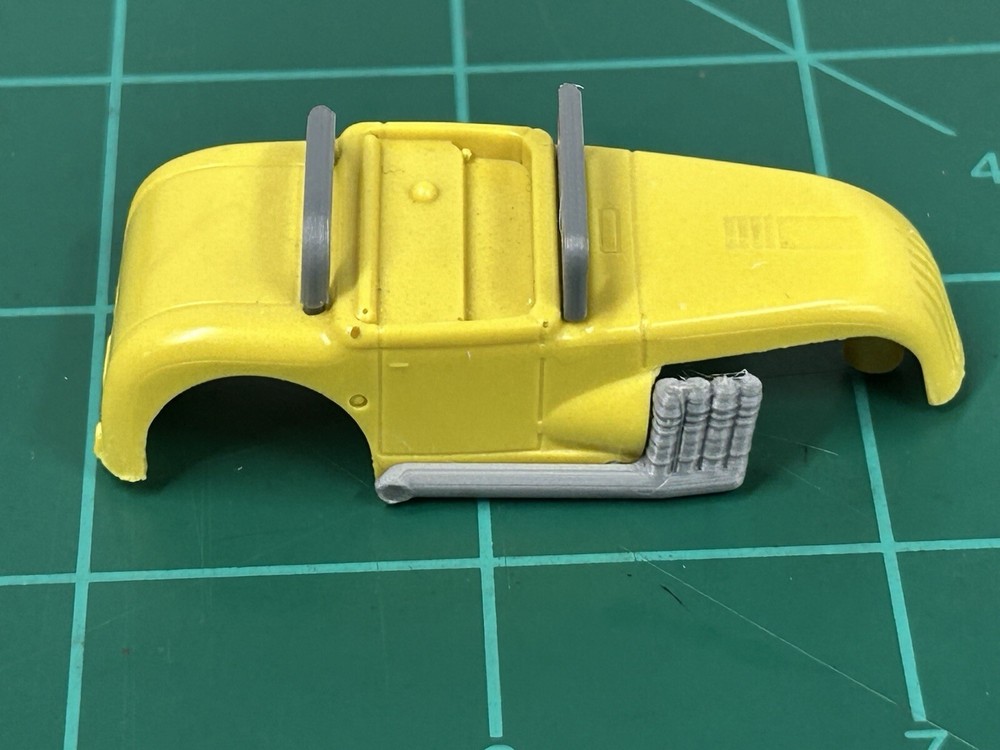 Custom Hot Rod Body  HO Slot Car Body Fits Aurora Tjet Dash Auto world JL