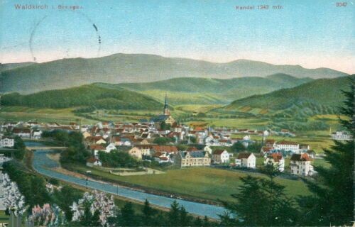 Ansichtskarte Waldkirch i. Breisgau 1912 (Nr.9211)