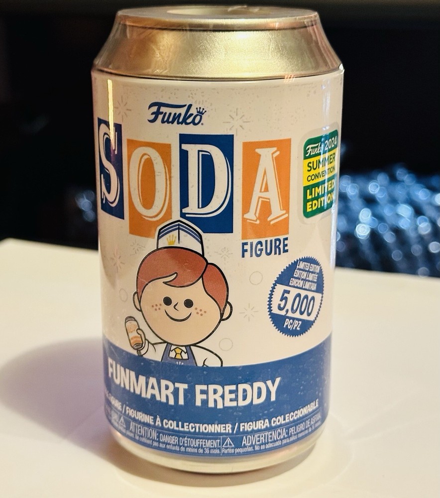 Funko Soda FUNMART FREDDY 2024 Summer Convention Limited Edition
