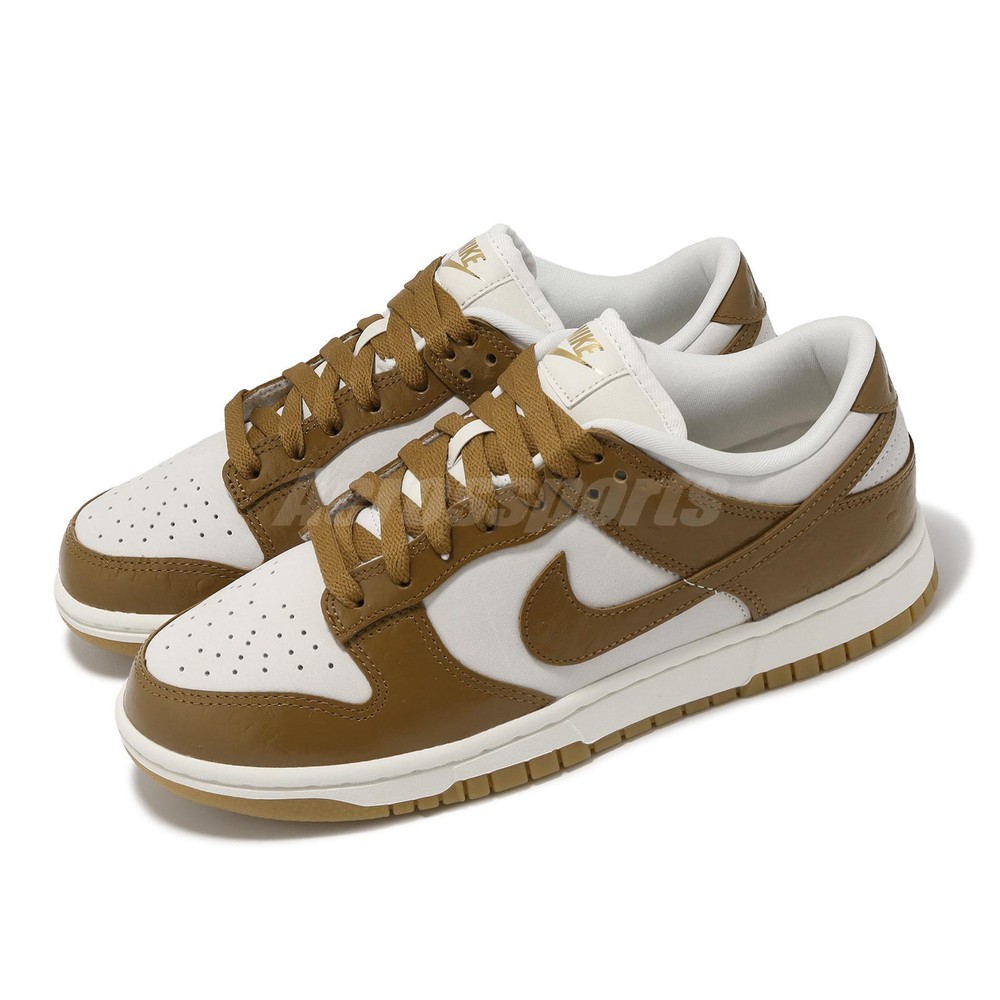 Nike Wmns Dunk Low Ale Brown Ostrich Women Casual Shoes Sneakers FJ2260-001