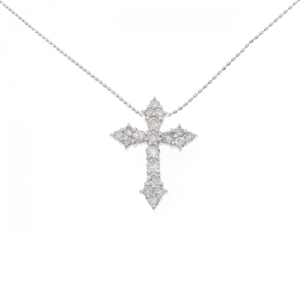 Authentic PT Cross Diamond Necklace 1.00CT  #260-006-749-6686