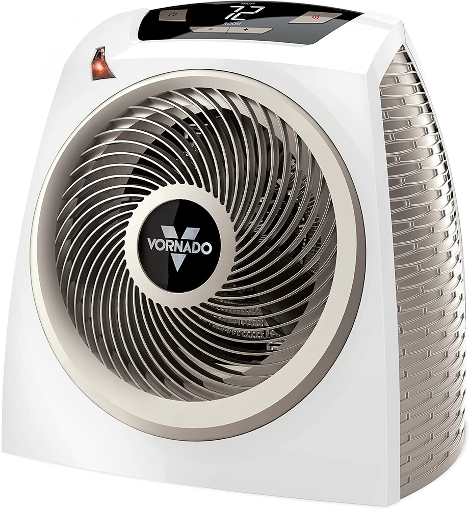 AVH10 Space Heater for Home, Fan Only Option, Digital Display with Adjustable Th